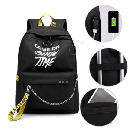 Rechargeable School Backpack Rechargeable School Backpack